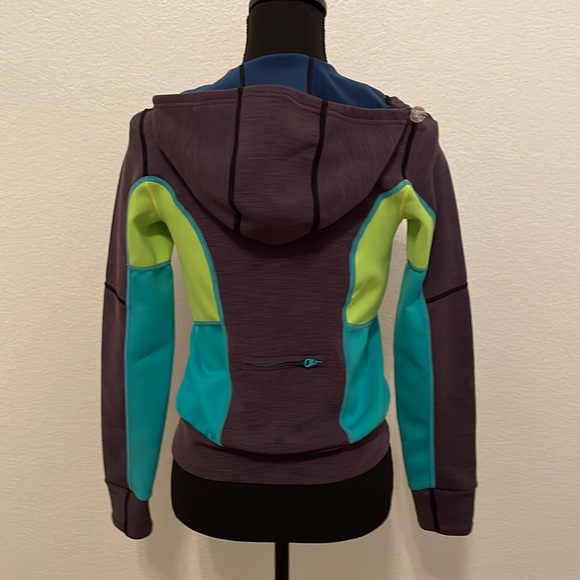 ROXY activewear jacket hiking camping gym size 4/ S scuba sailing - Picture 6 of 9